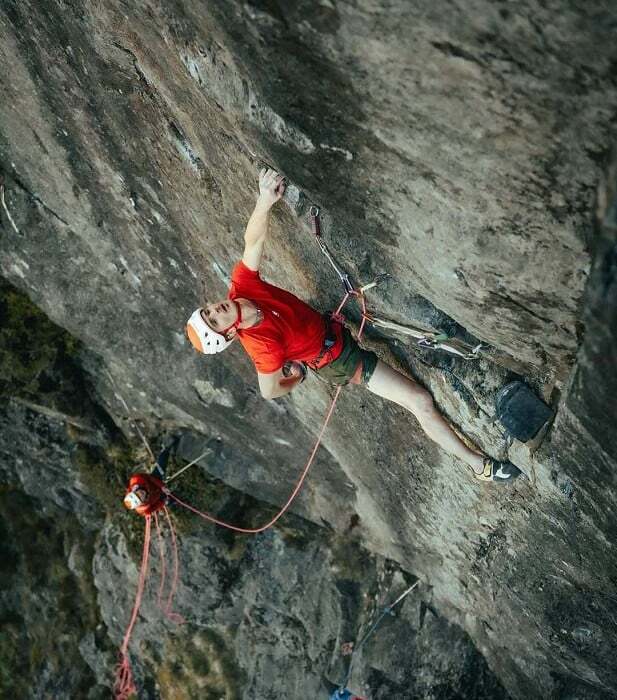 Adam Ondra, Lexicon E11 Flash, image credit: UKC News